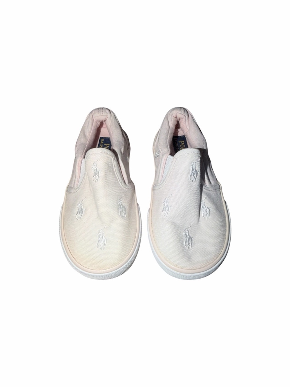 Polo Ralph Lauren Toddler Girls Bal Harbour Pony Sneakers Size 8